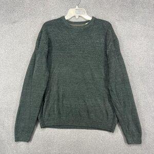 Weatherproof Vintage‎ Sweater Mens 2XL Green Crewneck Pullover Knit Heathered